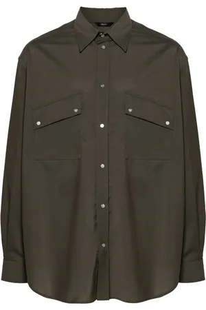 Fendi Camisa con detalle plisado