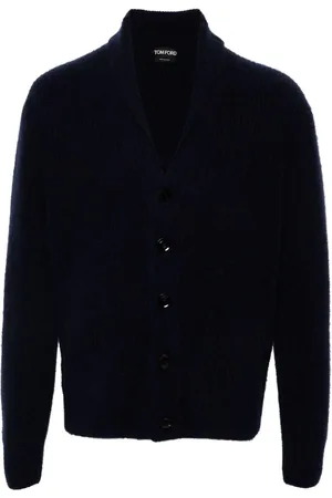 Tom Ford Cárdigan con cuello esmoquin