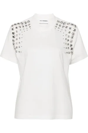 Des Phemmes Playera con estampado cold-dye