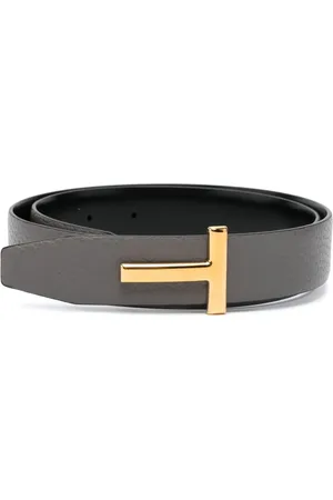 Tom Ford Cinturón con placa del logo