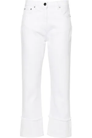 SEMICOUTURE Jeans capri con bolsillos