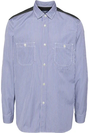 JUNYA WATANABE Camisa con rayas estampadas