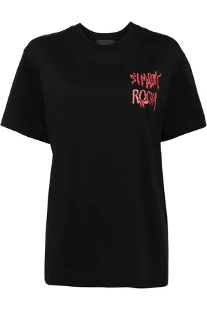 Simone Rocha Playera con logo estampado