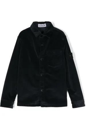Stone Island Sobrecamisa con distintivo Compass