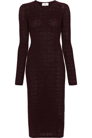 Elisabetta Franchi Vestido midi tejido