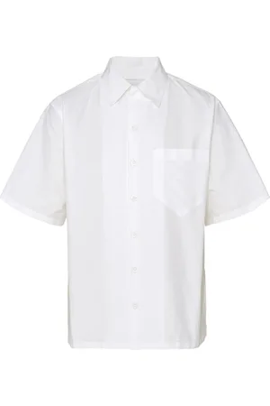 Prada Camisa con logo triangular