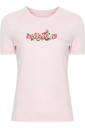 Givenchy Playera con rosas estampadas