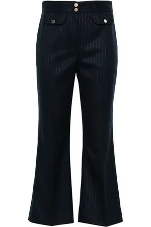 Liu Jo Pantalones con rayas diplomáticas estampadas