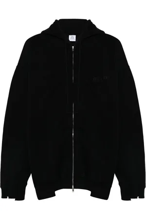 Vetements Hoodie Cut Up