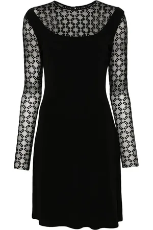 Givenchy Vestido midi con motivo 4G