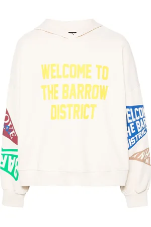 BARROW Hoodie con logo estampado