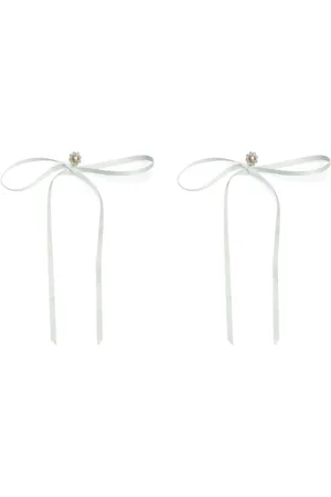Simone Rocha Aretes Bow Ribbon