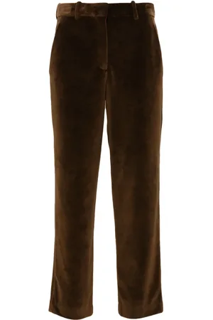 Circolo Pantalones tapered de velour