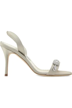 Manolo Blahnik Sandalias Lamisan Fabio con tacón 90mm
