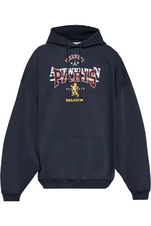 Vetements Hoodie con logo bordado