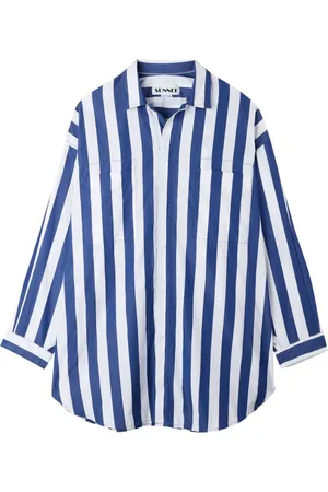 SUNNEI Camisa con rayas estampadas
