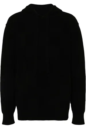 UMA WANG Hoodie con motivo de cuadros