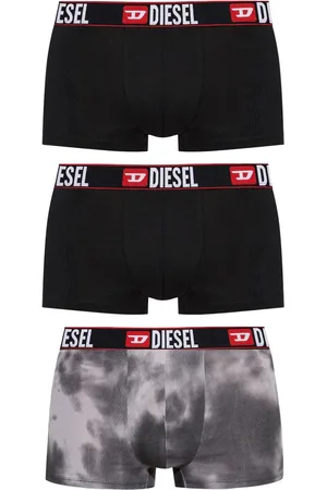 Diesel Pack de tres bóxeres con logo