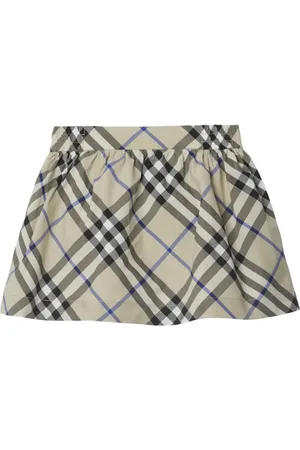 Burberry Falda con motivo de cuadros