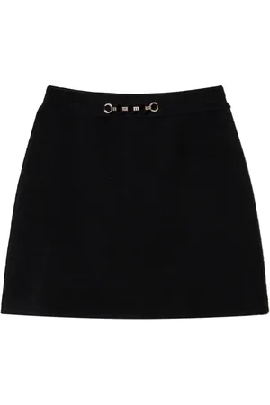 Twin-Set Falda corta con apliques de strass