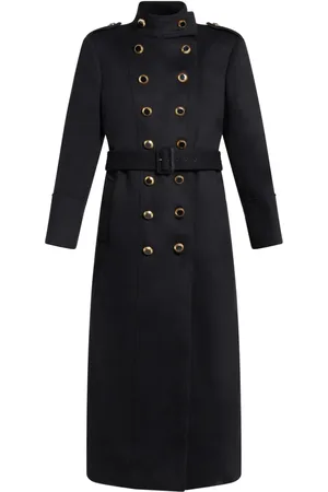 Tom Ford Abrigo largo con doble botonadura