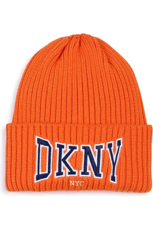 DKNY Gorro con aplique del logo