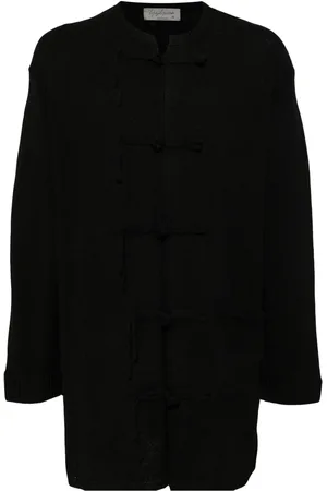 YOHJI YAMAMOTO Cárdigan con botones de rana