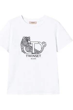 Twin-Set Playera con logo bordado