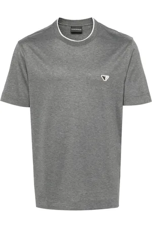 Emporio Armani Playera con parche del logo