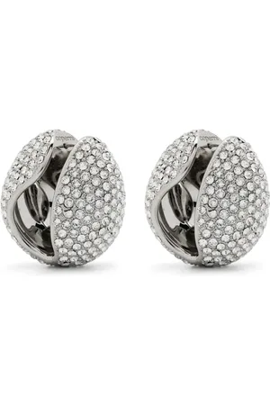 COPERNI Aretes con detalles de cristal y logo