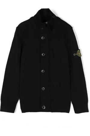 Stone Island Cárdigan con distintivo Compass