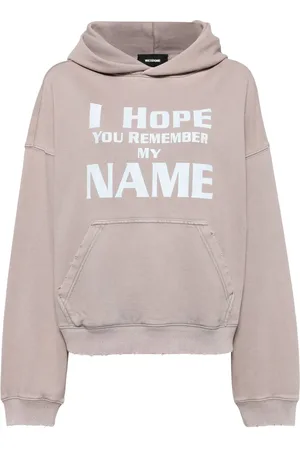 We11 Done Hoodie Lettering