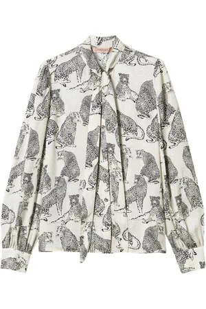 Twin-Set Camisa con motivo en jacquard