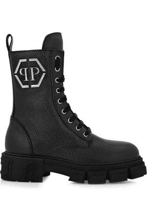 Philipp Plein Botas texturizadas