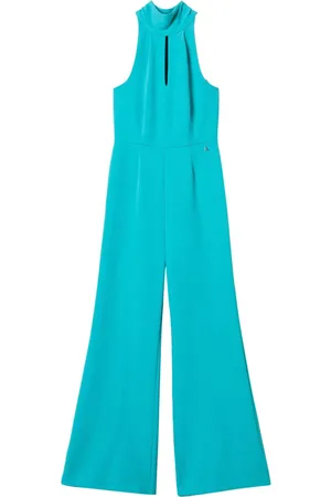 Twin-Set Jumpsuit con cuello halter