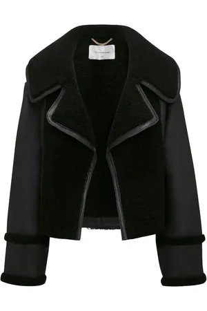 Victoria Beckham Chamarra con cuello texturizado