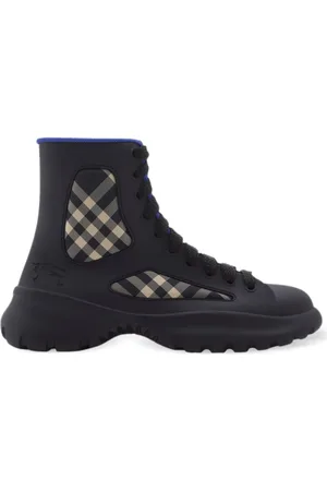 Burberry Botas con motivo de cuadros