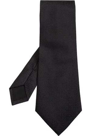 Lanvin Corbata con motivo en jacquard