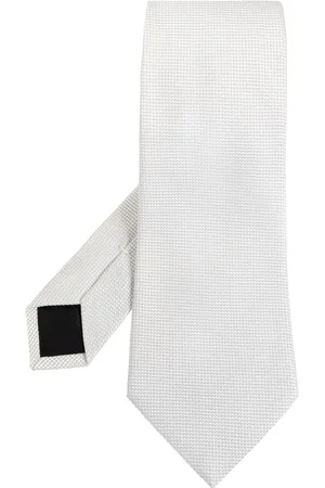 Lanvin Corbata con motivo geométrico