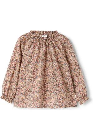 Il gufo Blusa con estampado floral