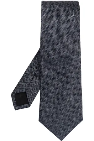 Lanvin Corbata con motivo de espiga