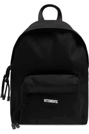 Vetements Mochila con parche del logo