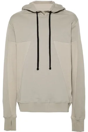 THOM KROM Hoodie con paneles