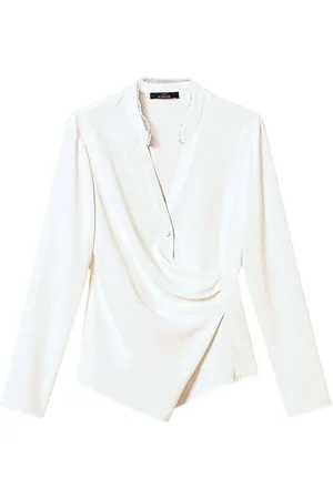 Twin-Set Blusa en crepé de china