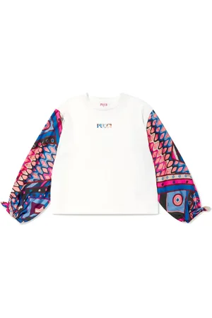 PUCCI Junior Playera con estampado Vivara
