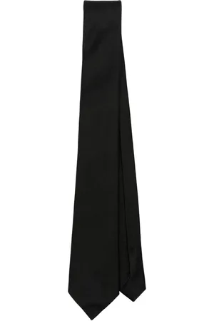 Saint Laurent Corbata de satén
