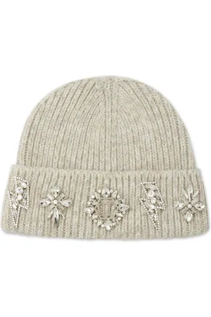 Philipp Plein Gorro con detalle de broche