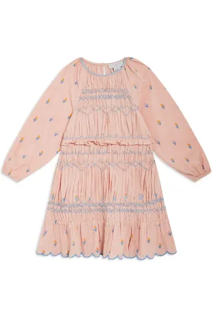 Stella McCartney Vestido con bordado floral