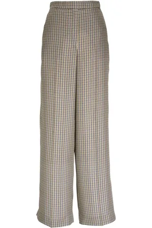 Dorothee Schumacher Pantalones con cuadros estampados