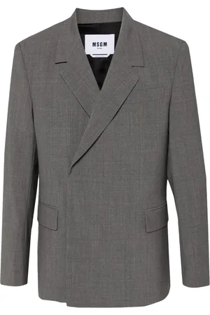 Msgm Blazer con parche del logo